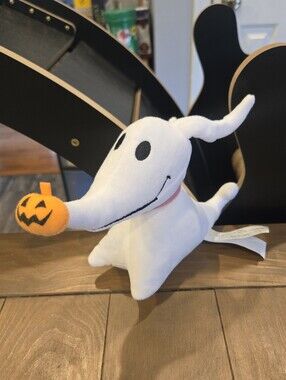 Disney Nightmare Before Christmas Zero Ghost Dog Plush Halloween